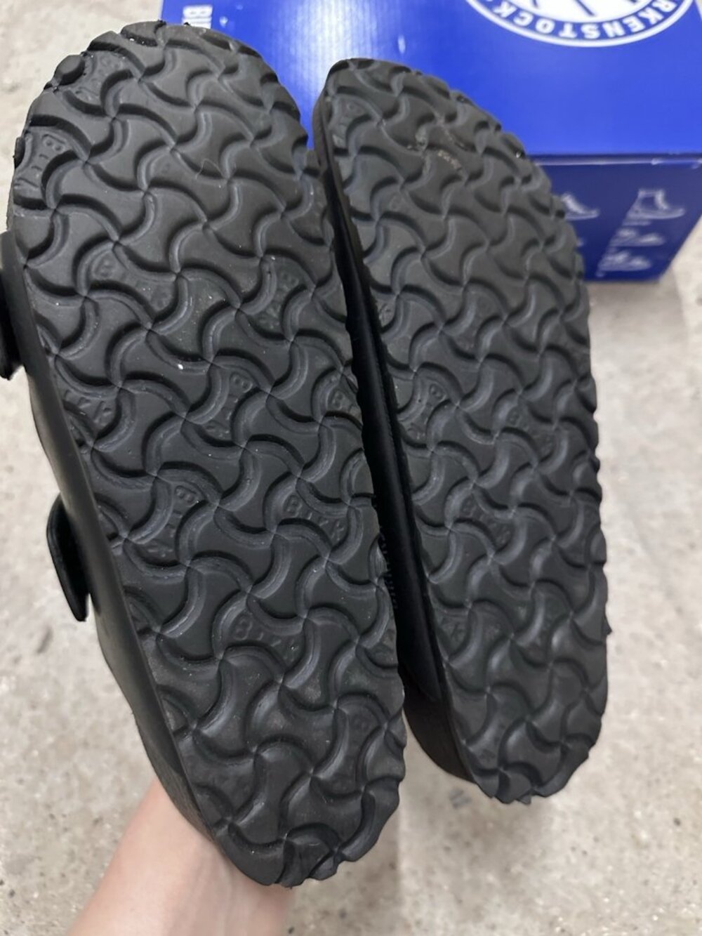 BIRKENSTOCK Arizona Eva Sandals Metallic Anthracite - Picture 5 of 5